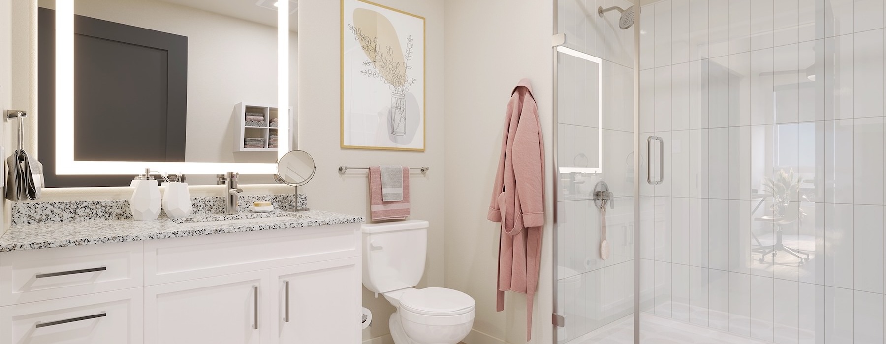 a bathroom with a toilet and sink