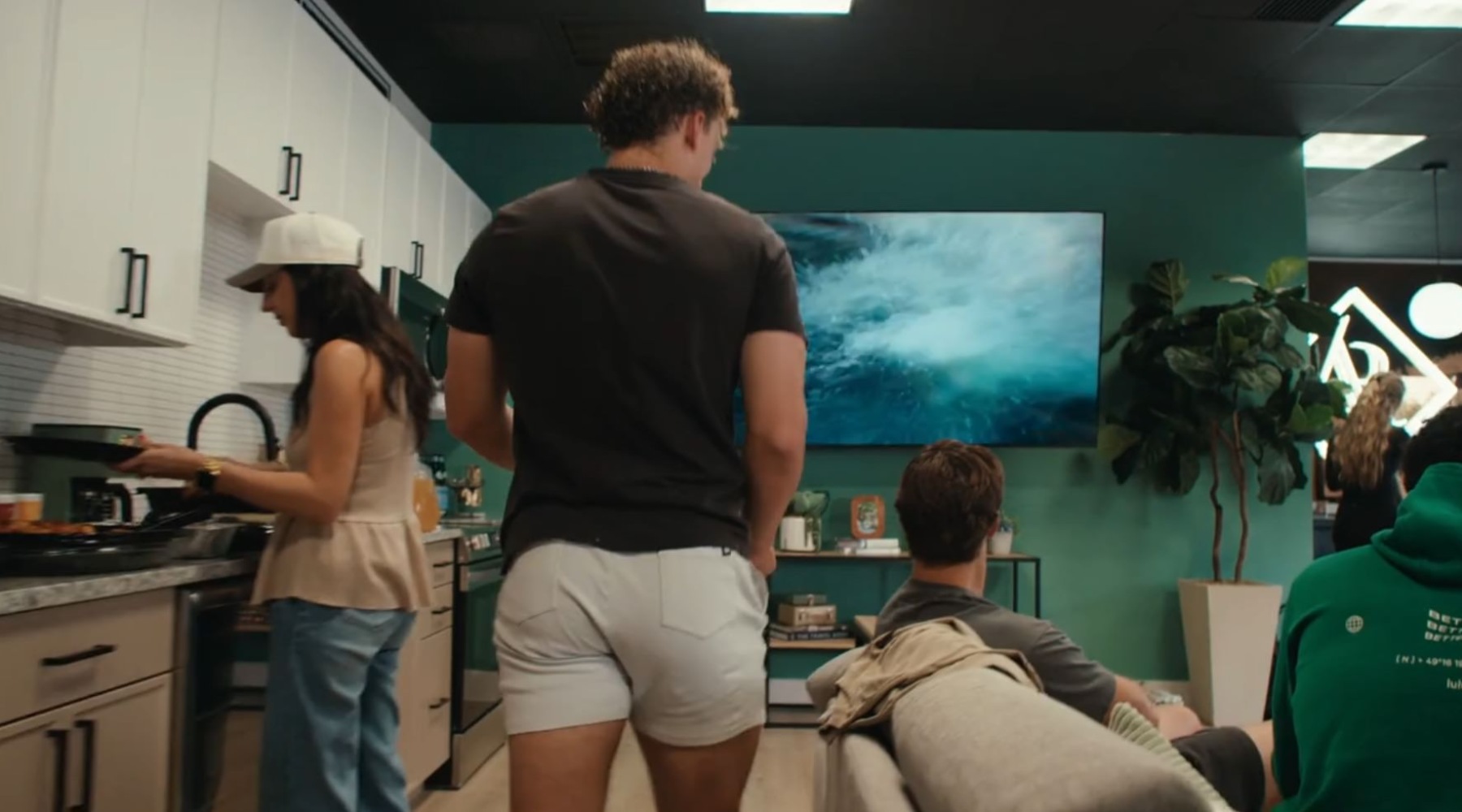 people in a clubroom
